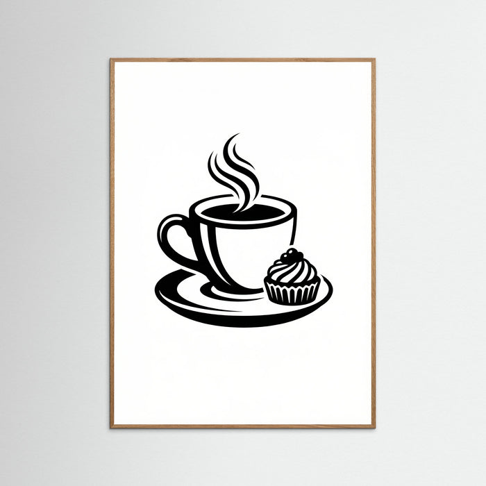 Oak Nature Coffee Silhouette