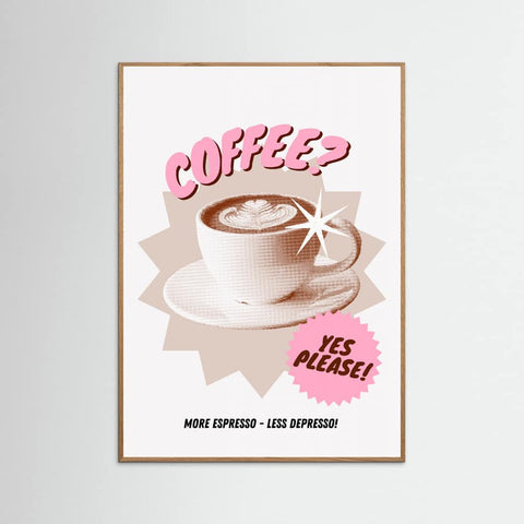 Oak Nature Coffee? Yes please! Poster
