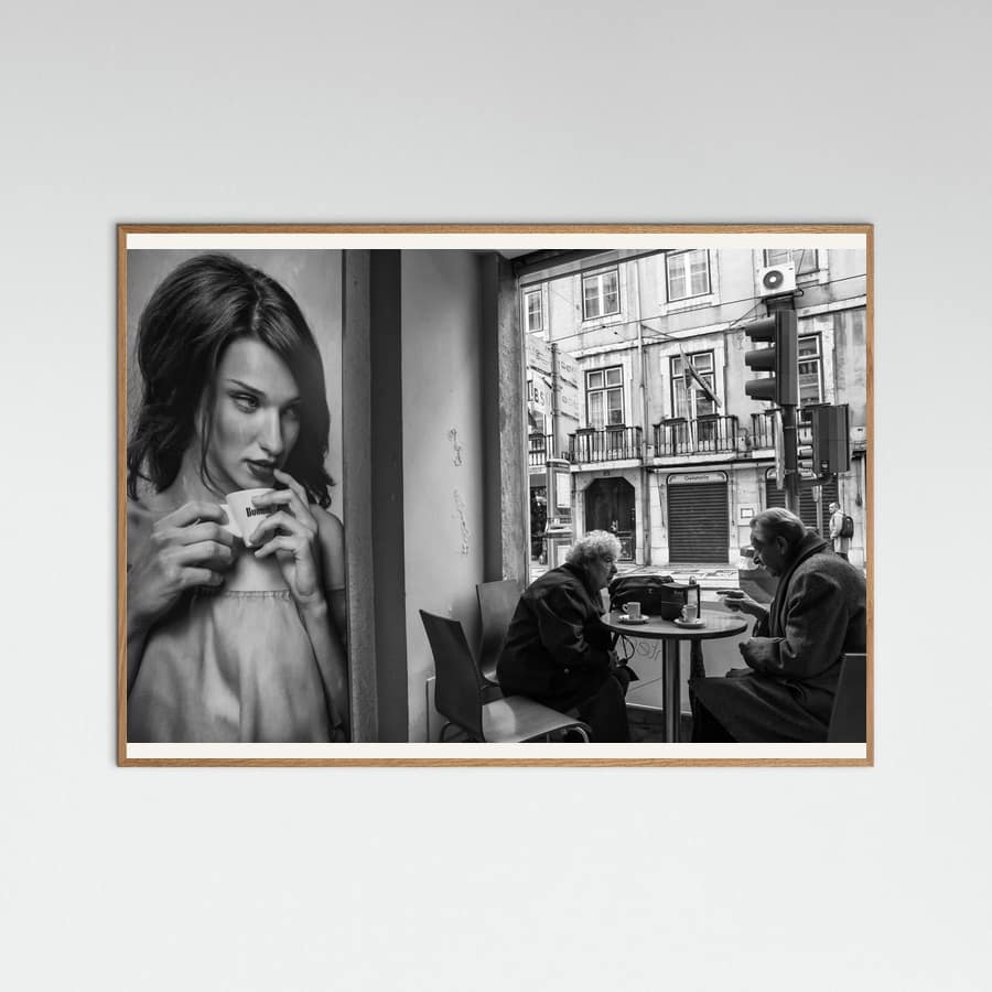 Coffee´s conversations Poster – poster and art print
