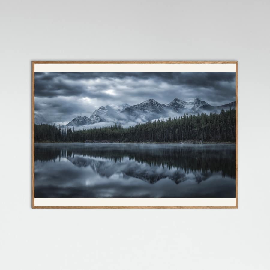 Cold Mountains Poster – plakat og kunsttryk