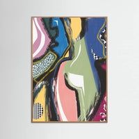 Oak Nature Colorful Abstract Bum Poster
