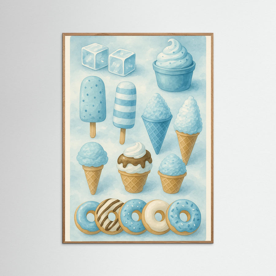 Colorful Ice Cream