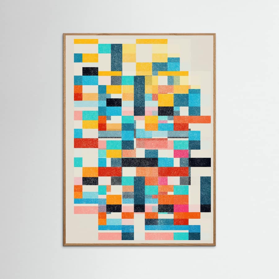 Colorful Pattern -juliste