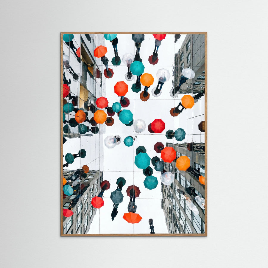 Colorful Rain Promenade