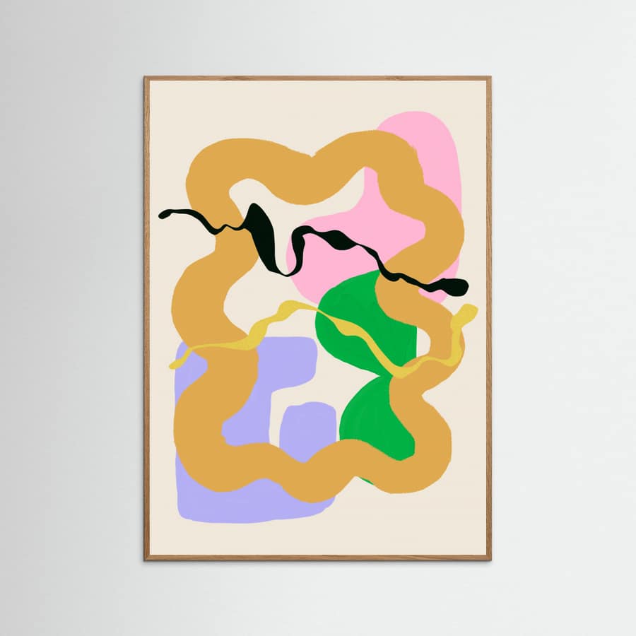 Colorful World Poster