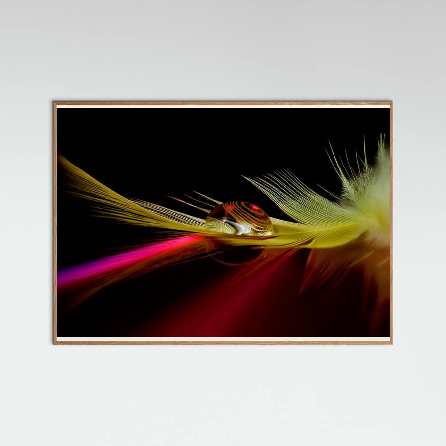 Colors in the drop Poster – Poster und Kunstdruck