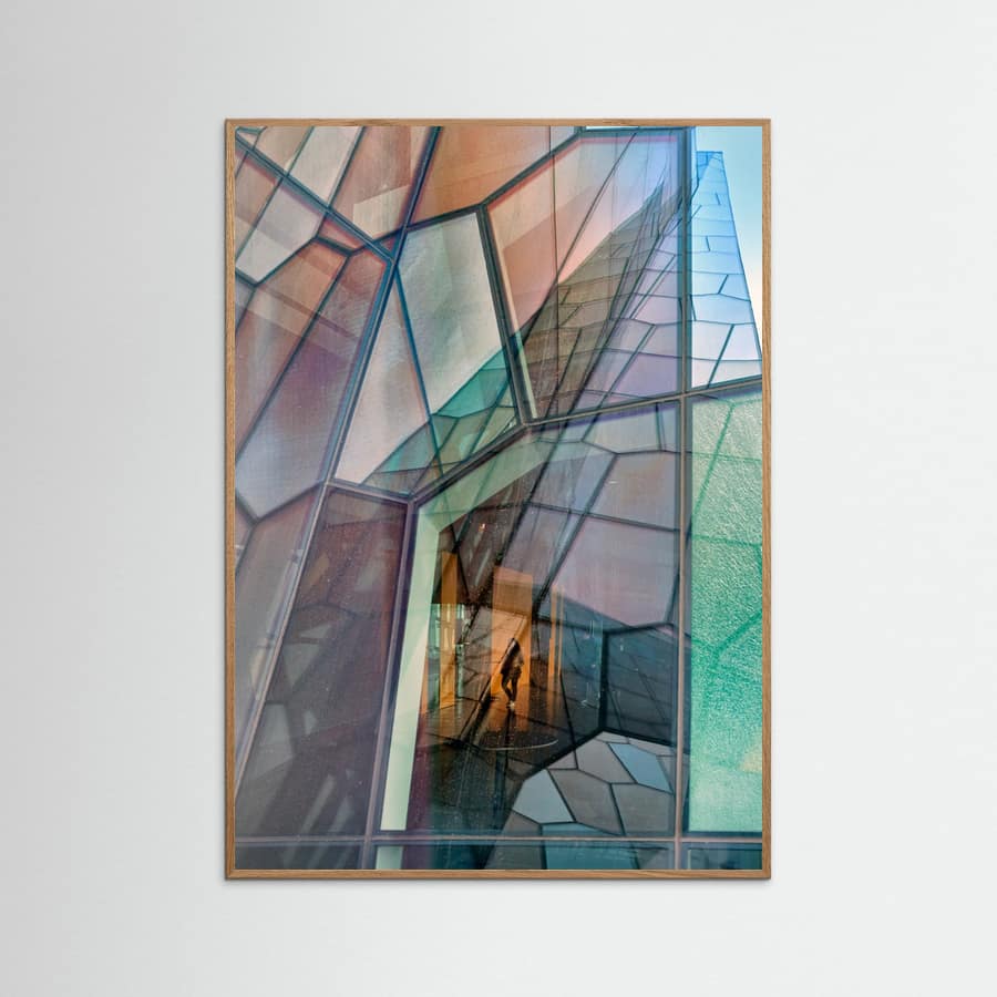 Colour Mosaic -juliste – juliste ja taidepainatus
