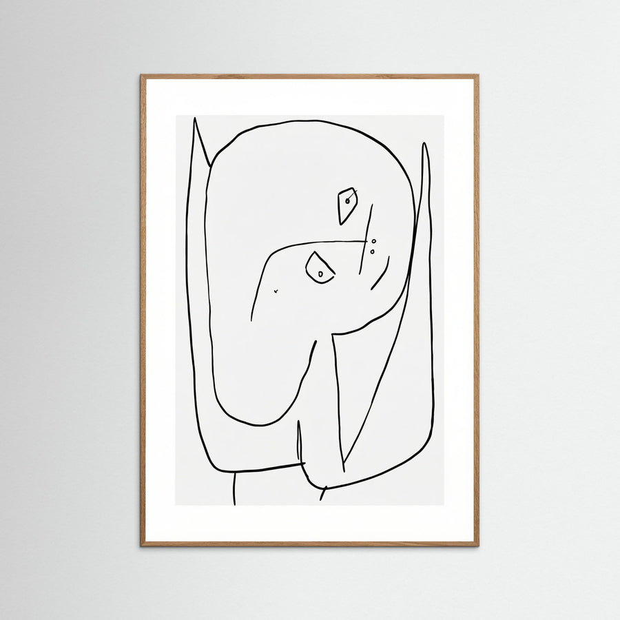 Contemplative Figure