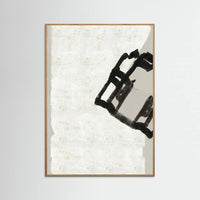Oak Nature Contemporary Abstract No2 Poster