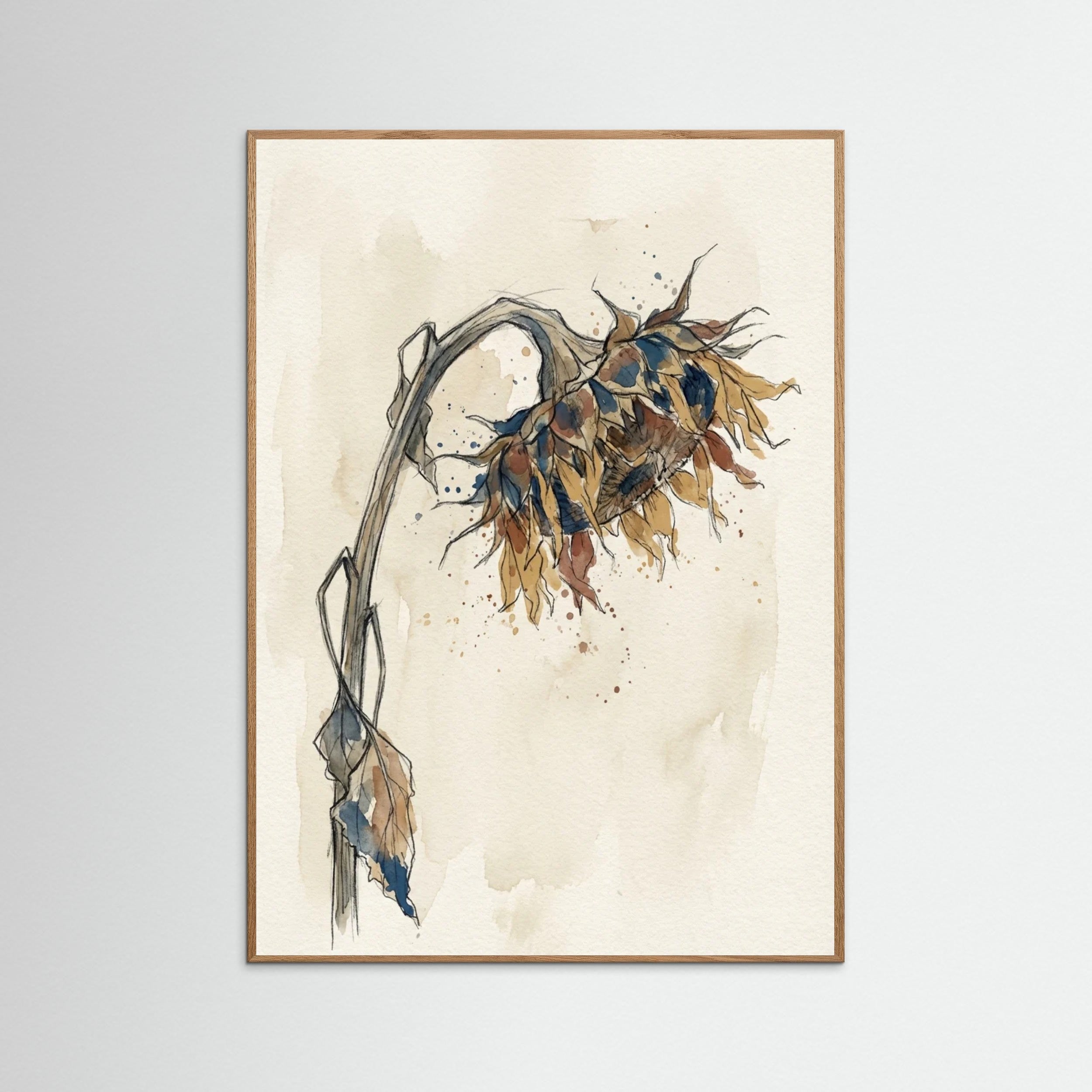 Oak Nature Contorted Recline