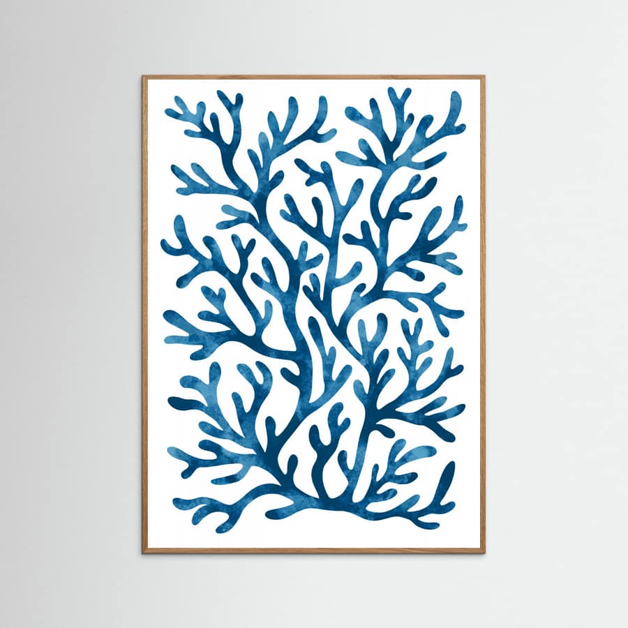 Coral pattern II Poster