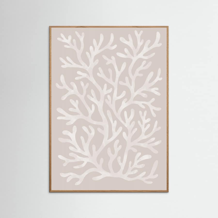 Plakat Coral pattern II