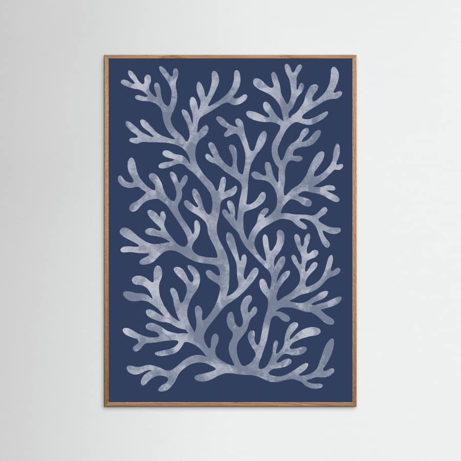 Coral pattern II Poster