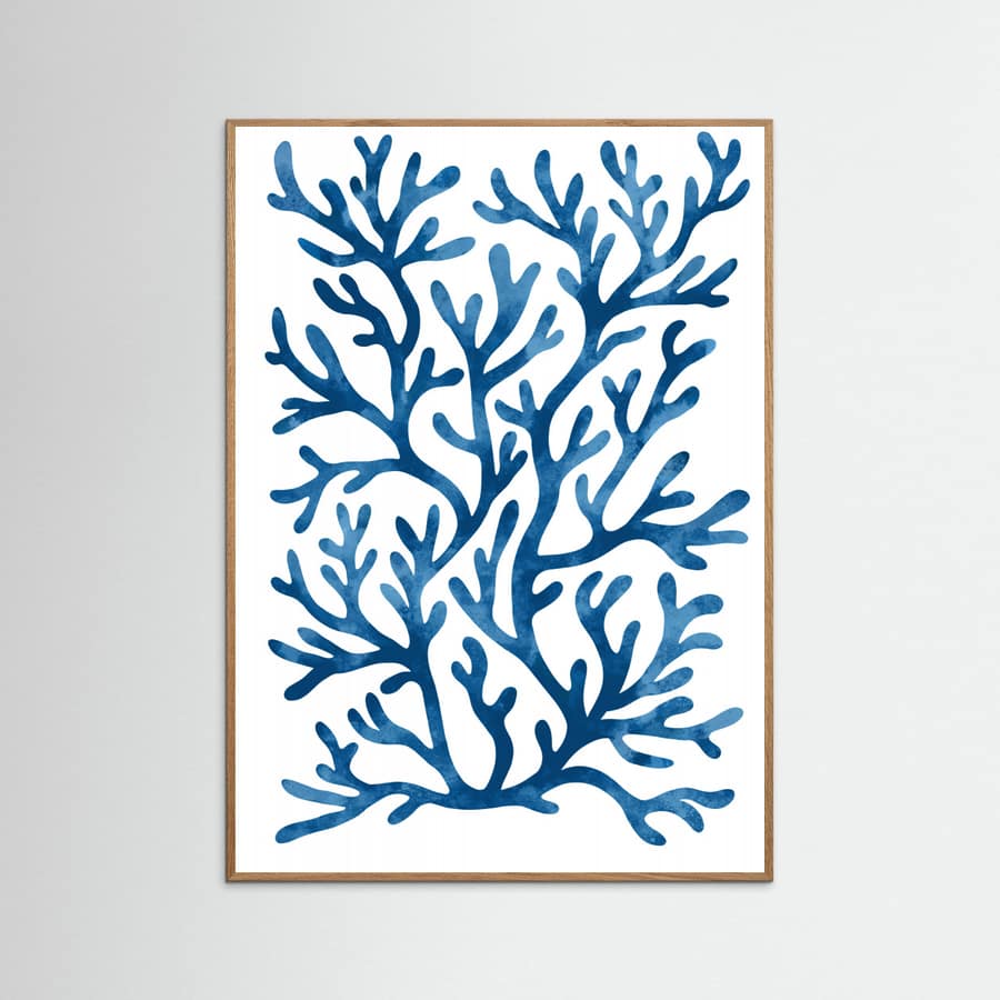 Póster Coral pattern