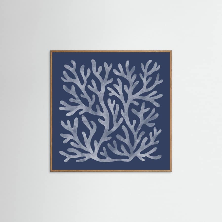 Poster Coral square