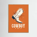 Poster Cowboy Boots Vintage – poster e stampa artistica