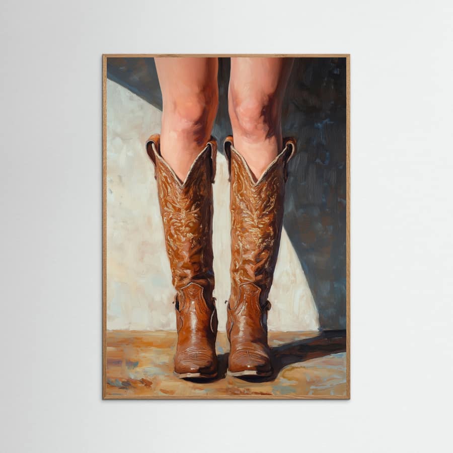 Cowboy boots Poster