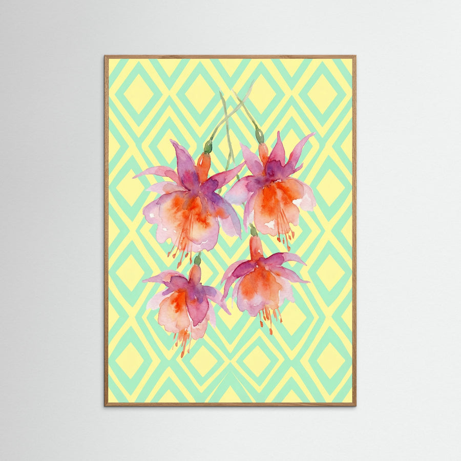 Crimson Bloom Checkers