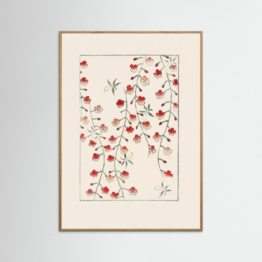 Crimson Botanical Cascade