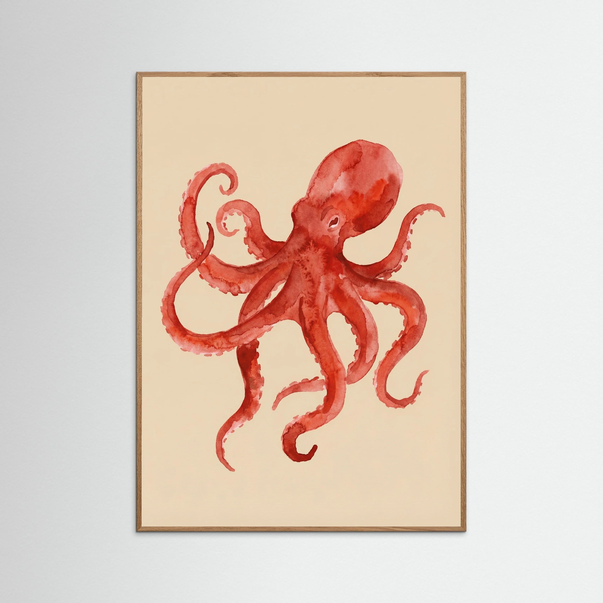 Oak Nature Crimson Crustacean