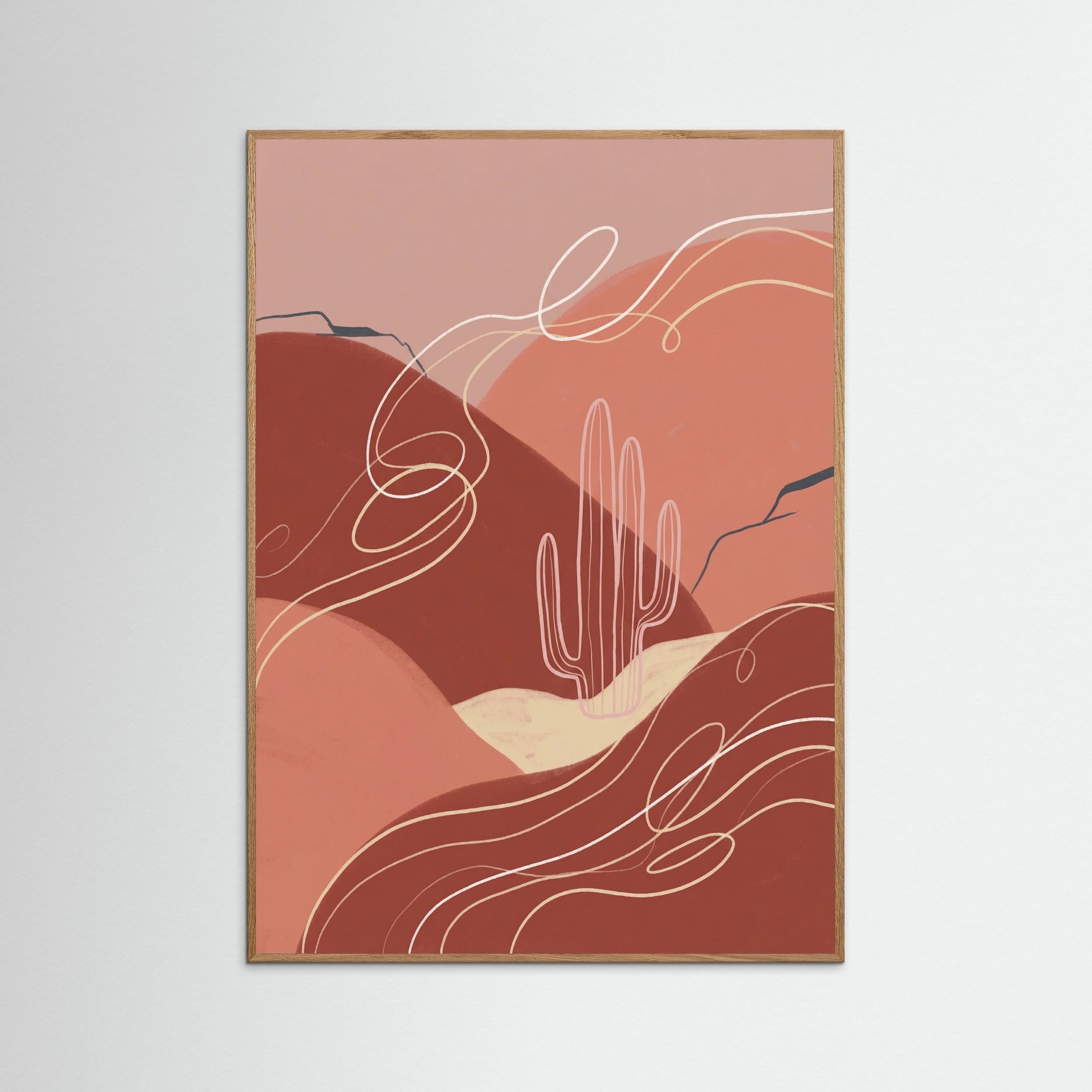 Oak Nature Crimson Current
