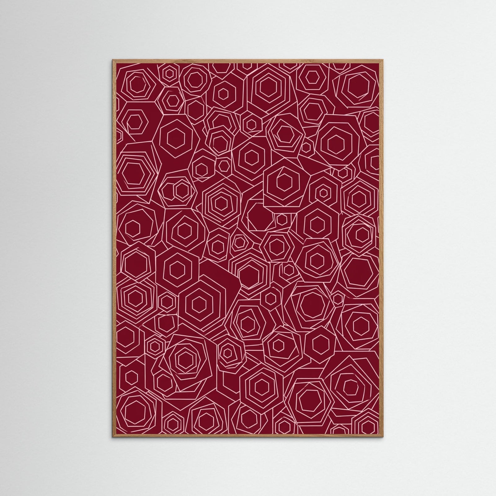 Oak Nature Crimson Entanglement