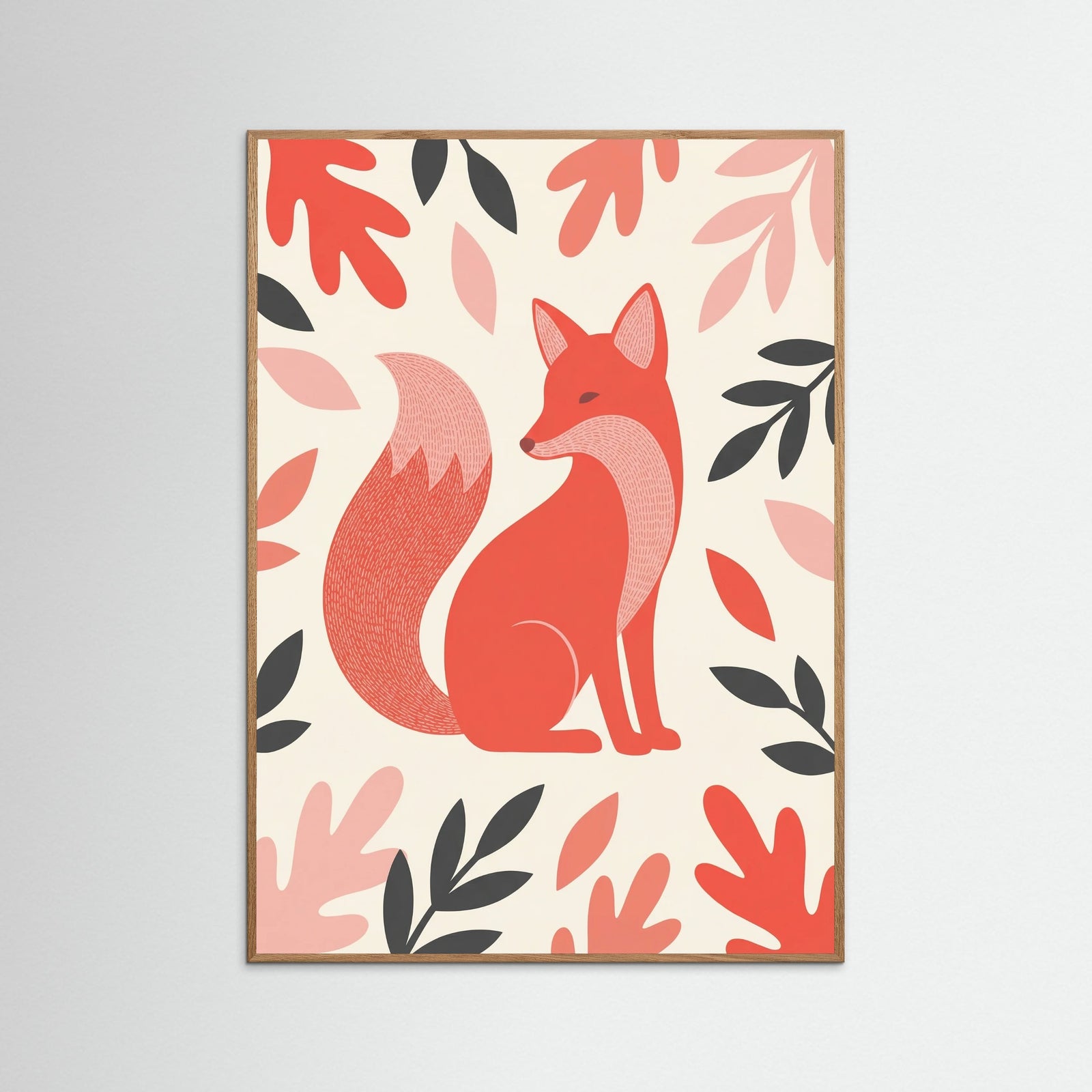 Oak Nature Crimson Flight