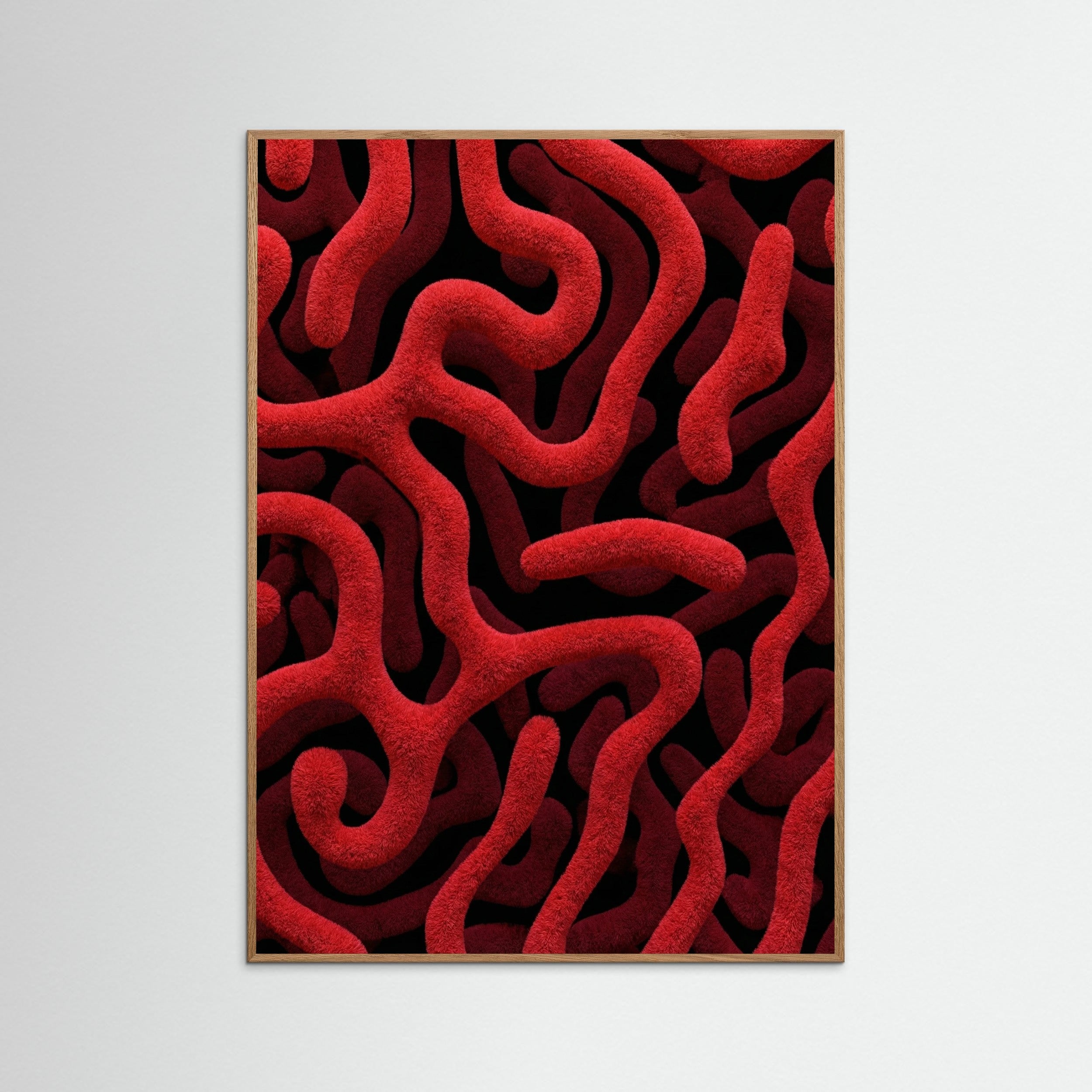 Oak Nature Crimson Labyrinth