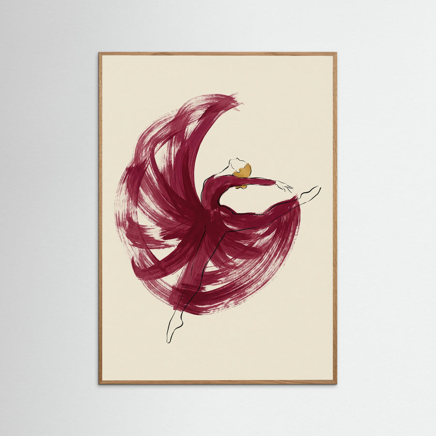 Crimson Swirl