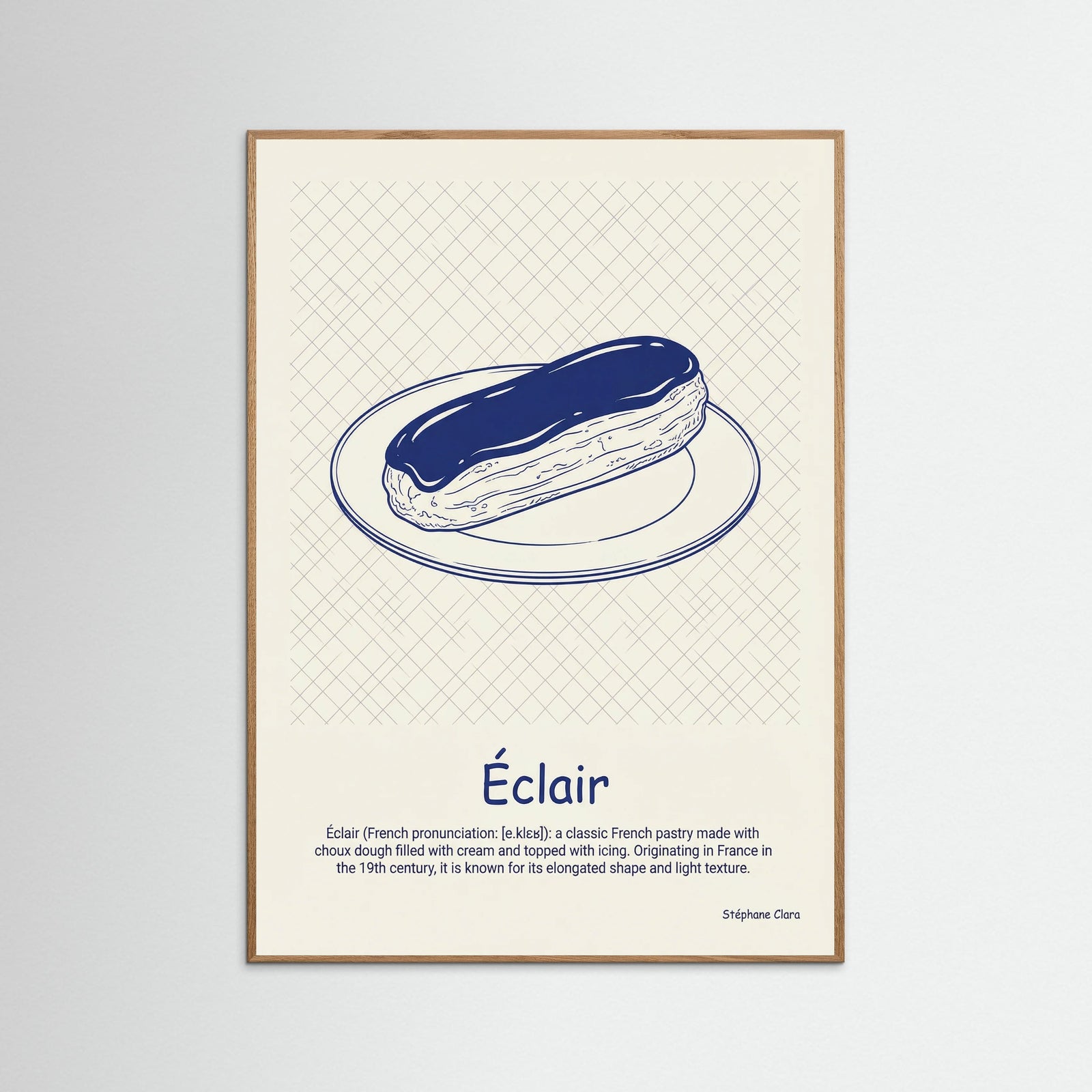 Oak Nature Croissant Blueprint