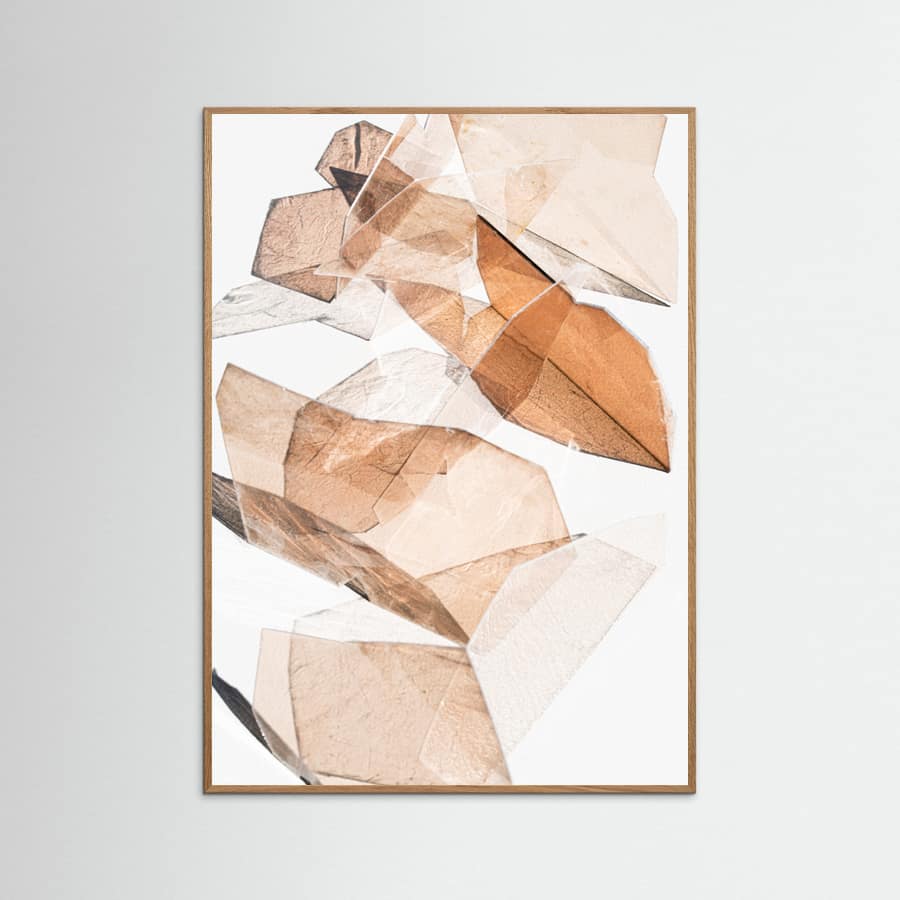 Crystalline Construct I Poster – poster and art print