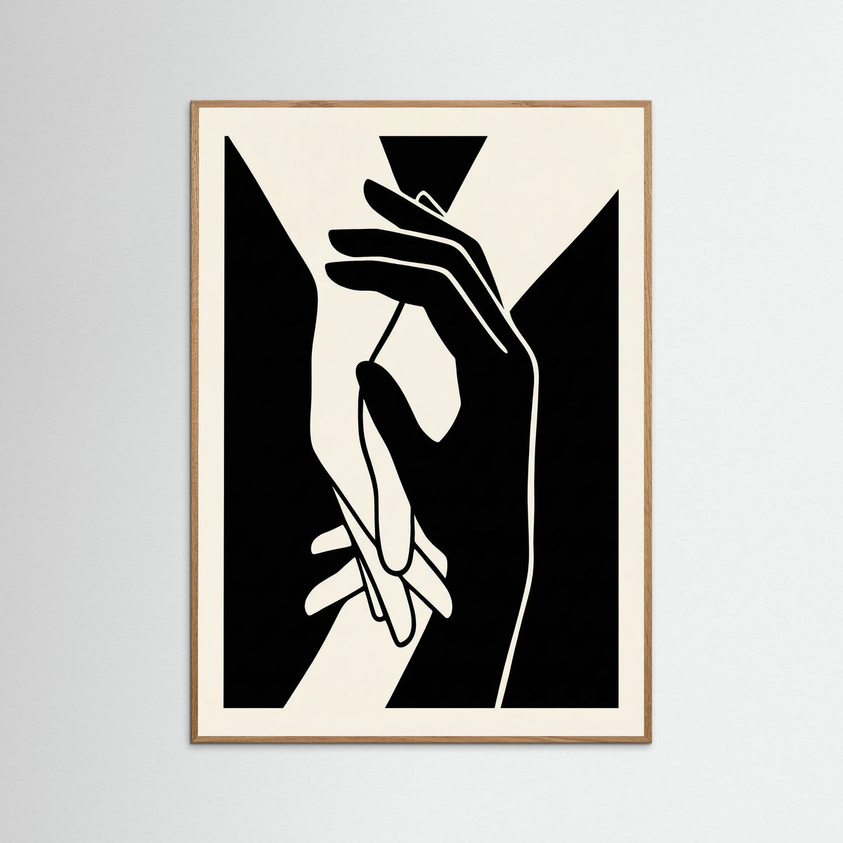 Oak Nature Cubist Embrace