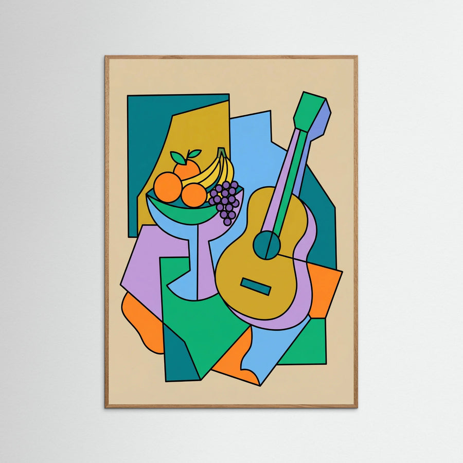Cubist Figure Study