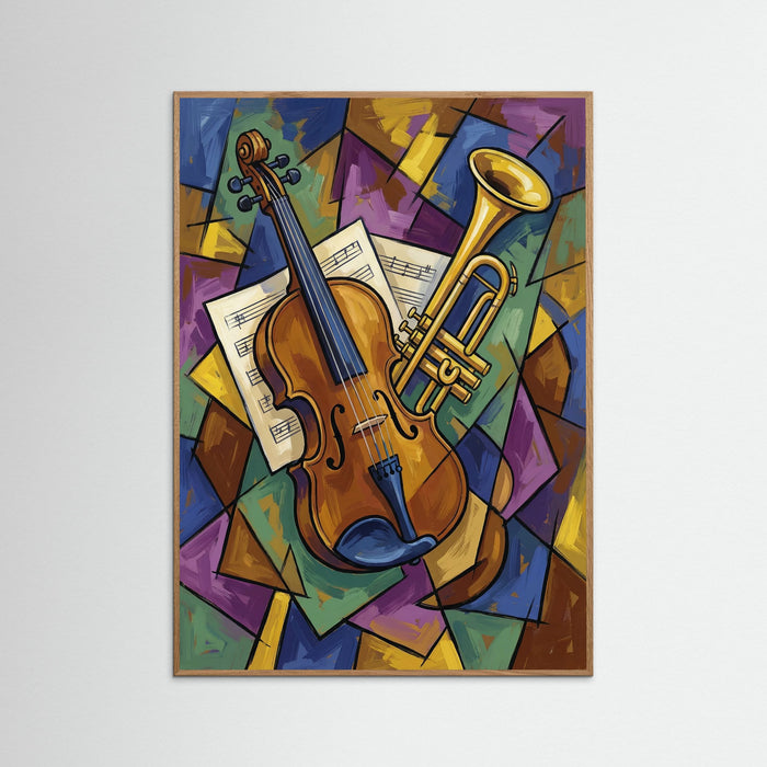 Oak Nature Cubist Woman