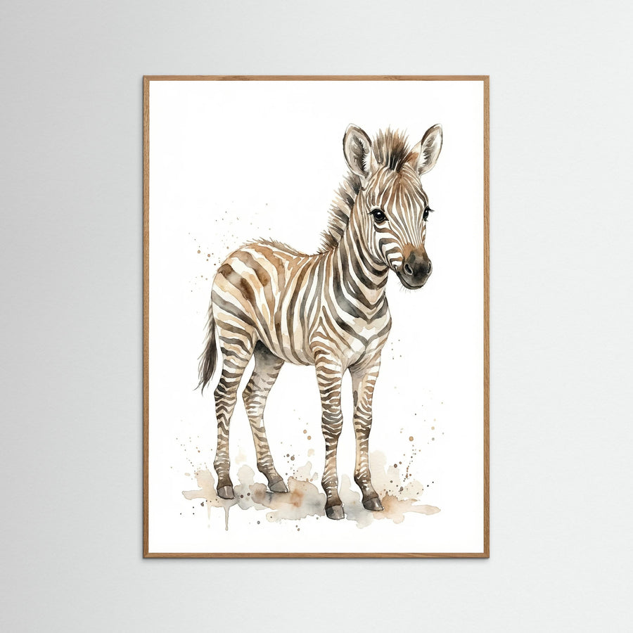 Curious Giraffe Calf