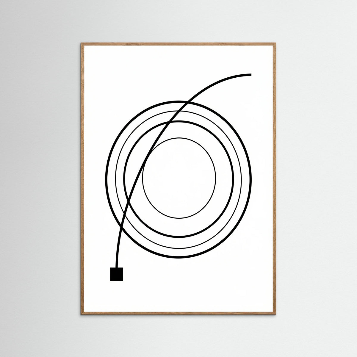 Oak Nature Curved Trajectory