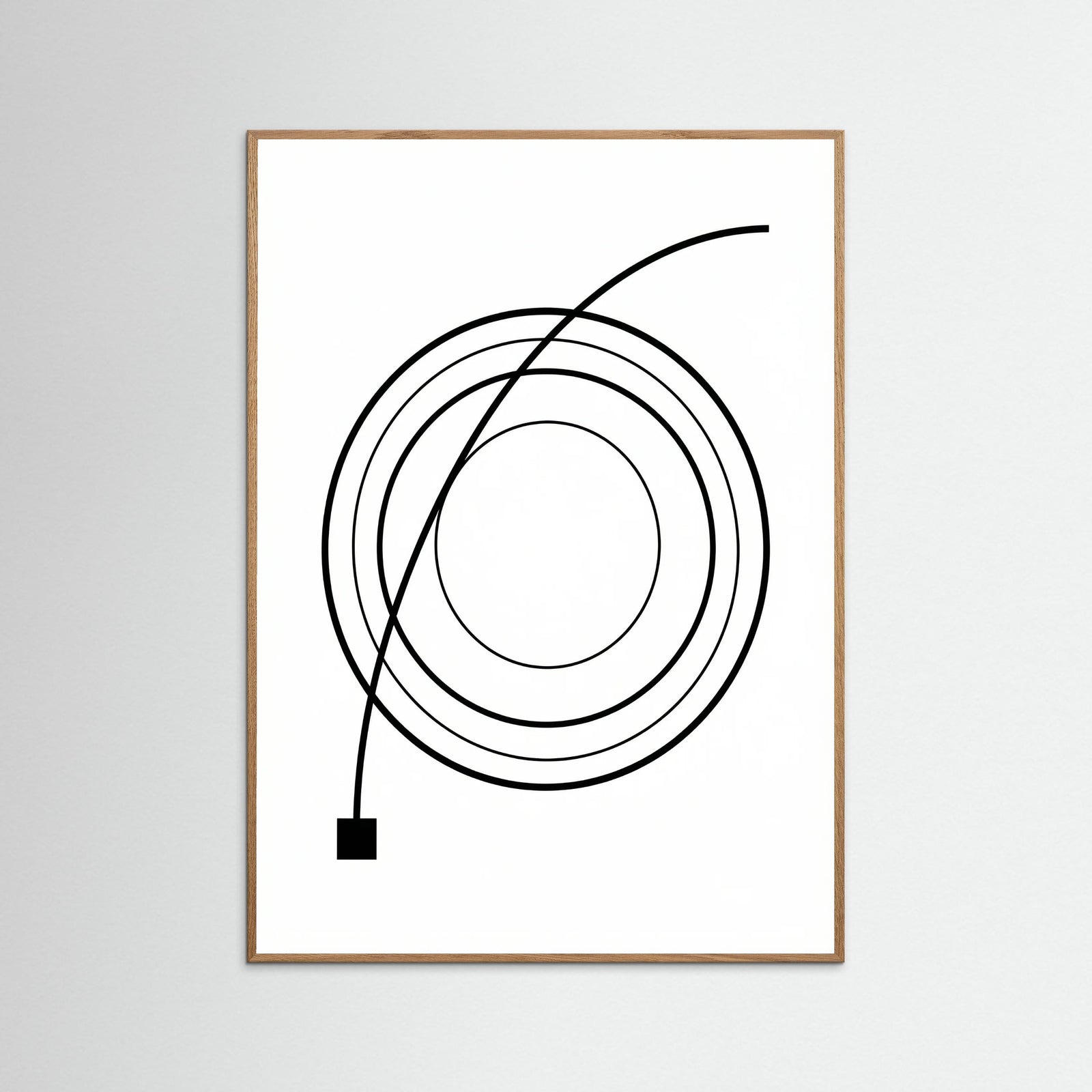 Oak Nature Curved Trajectory