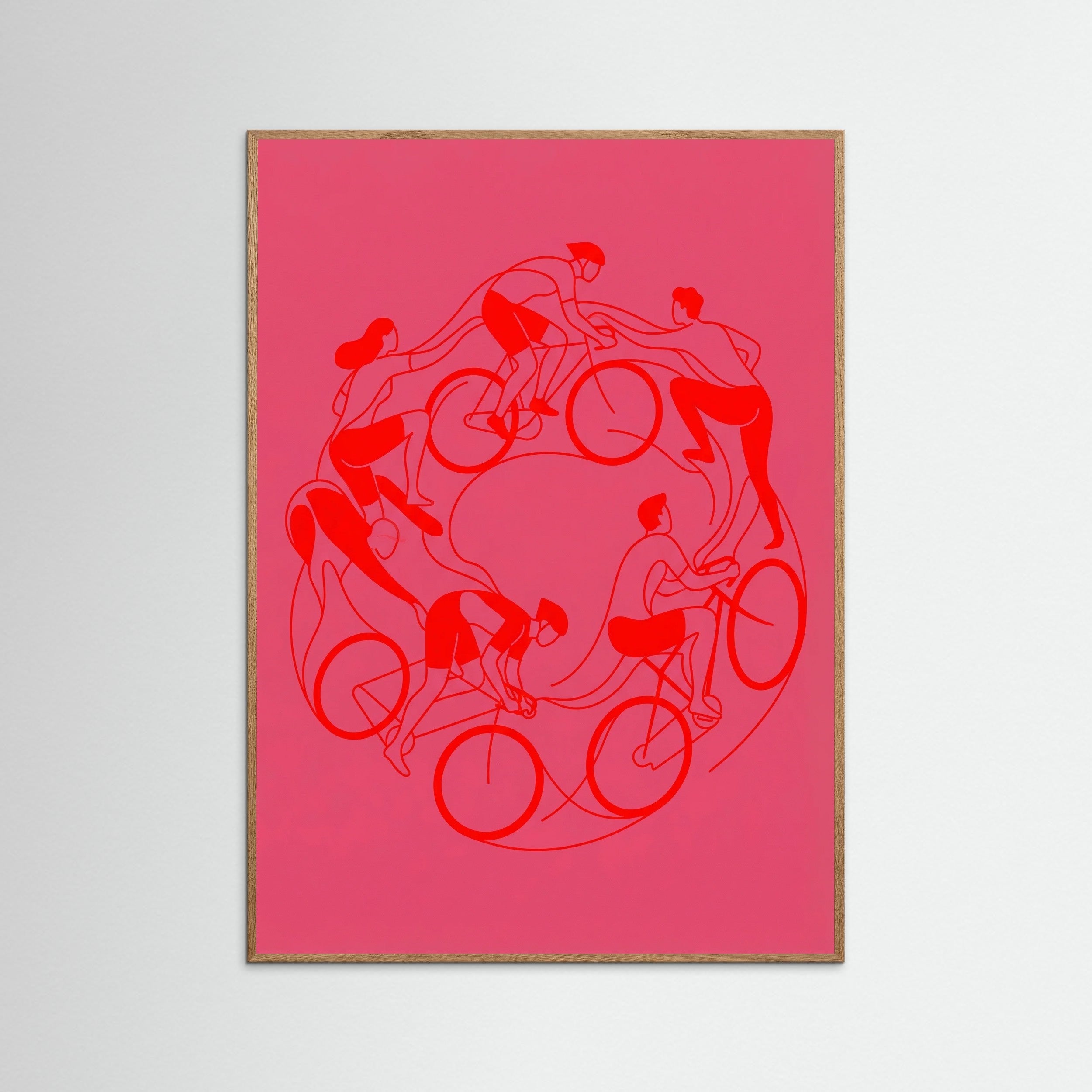 Oak Nature Cycling Circles