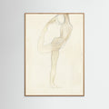 Oak Nature Dancing Figure Sketch