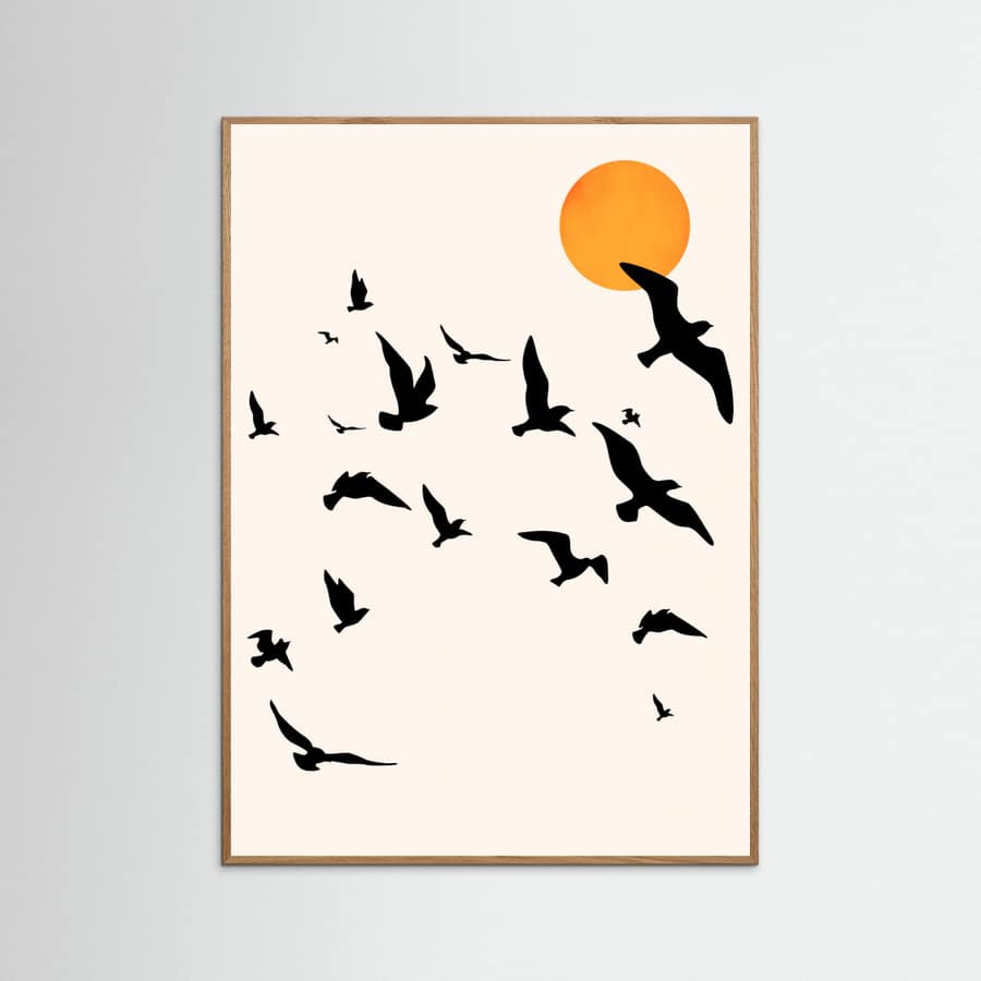 Dancing In the Sky Poster – poster and art print