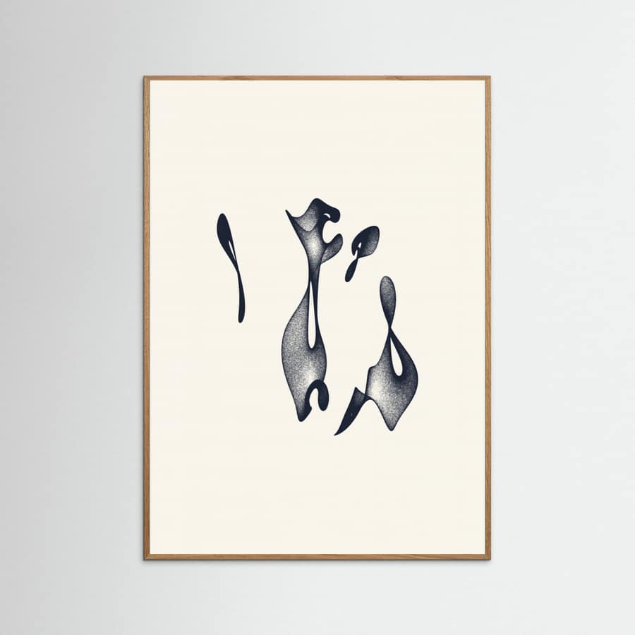 Dancing Torus Poster – plakat og kunsttryk