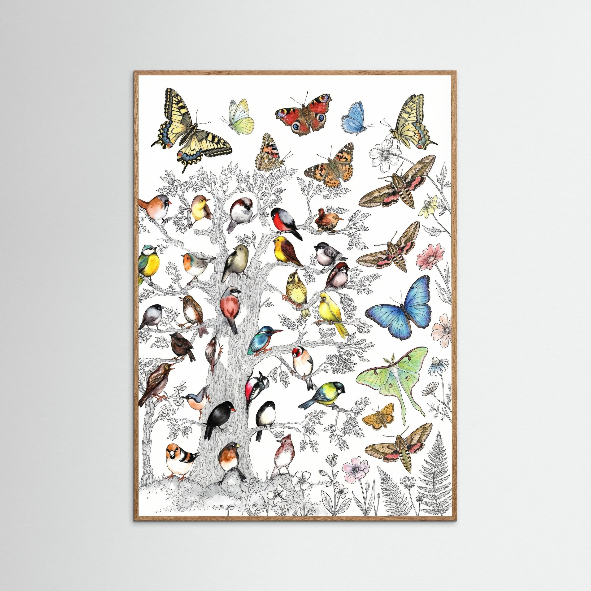 Oak Nature Danish Bird Almanac