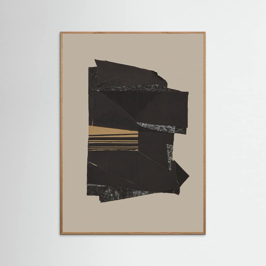 Dark Paper Cut Poster