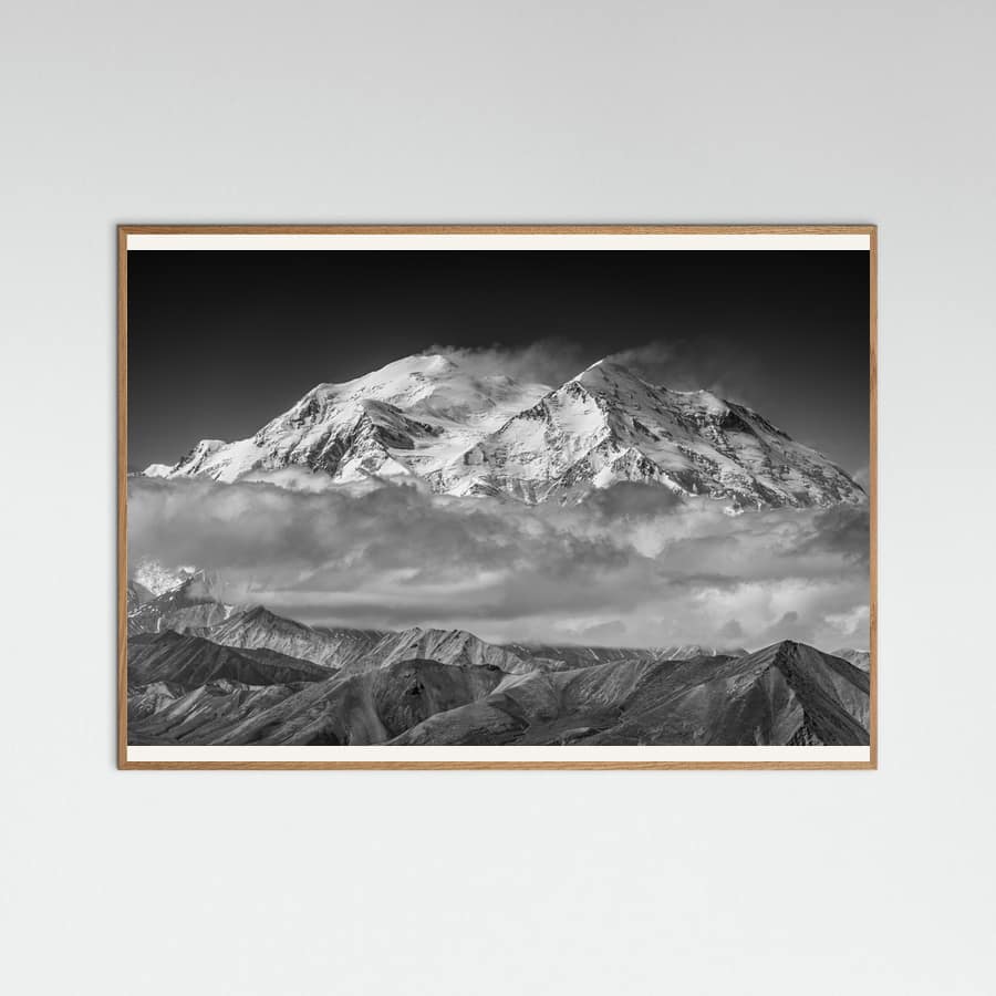 Poster Denali from the opposing ridge line – poster e stampa artistica