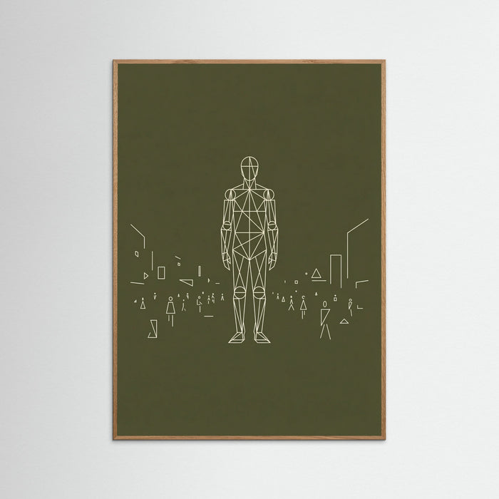 Oak Nature Dense Geometric Crowd