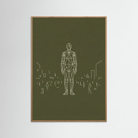 Oak Nature Dense Geometric Crowd