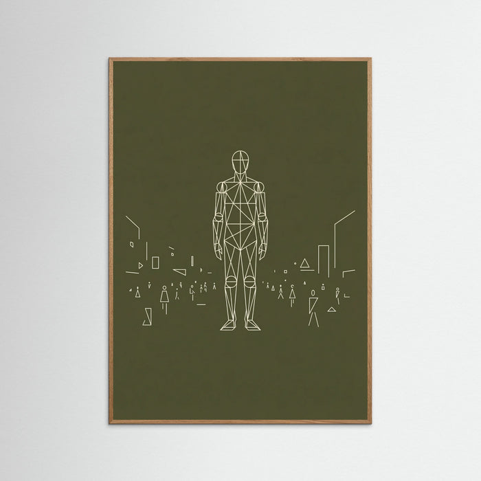 Oak Nature Dense Geometric Crowd