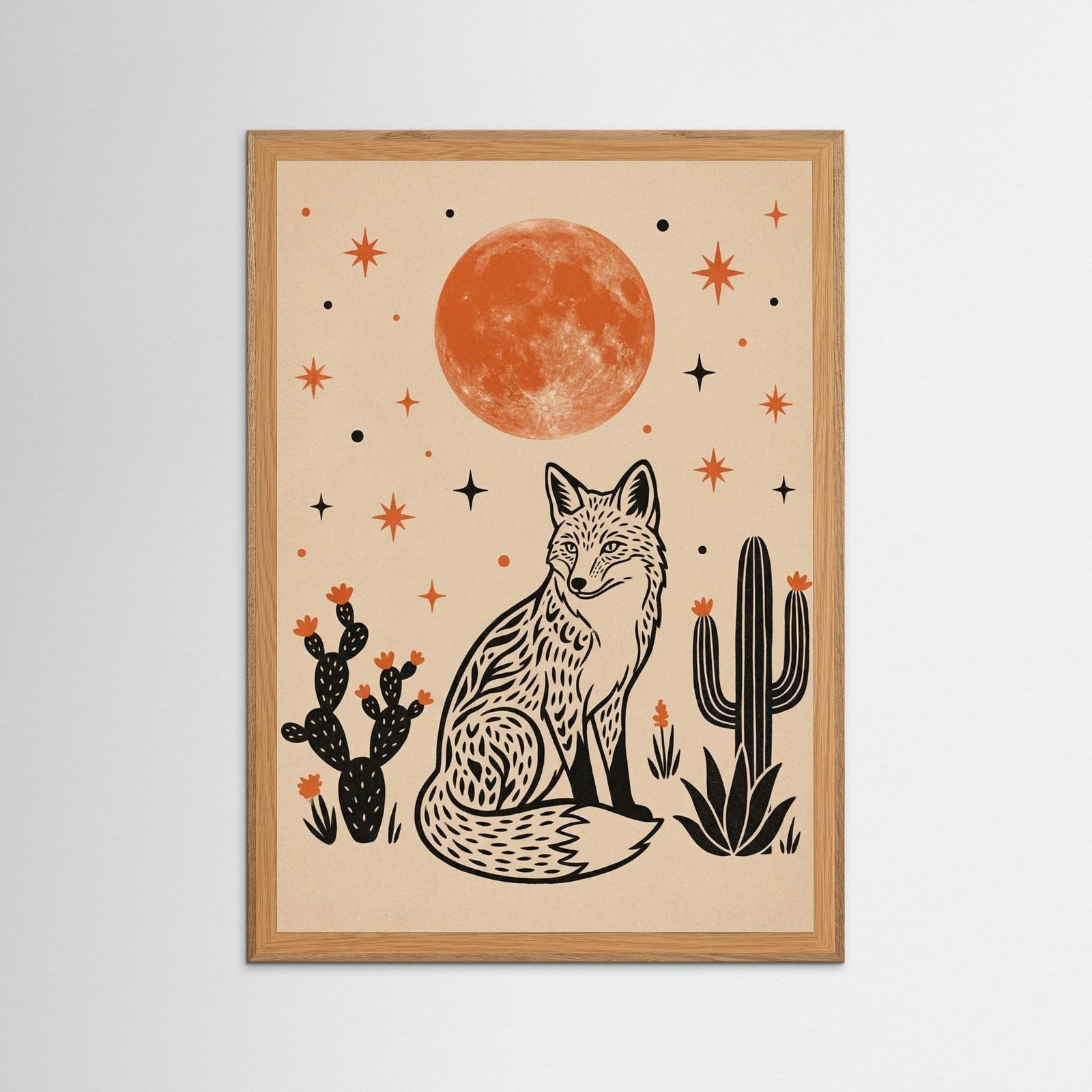 Oak Nature Desert Night Sentinel