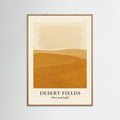 Oak Nature Desert fields