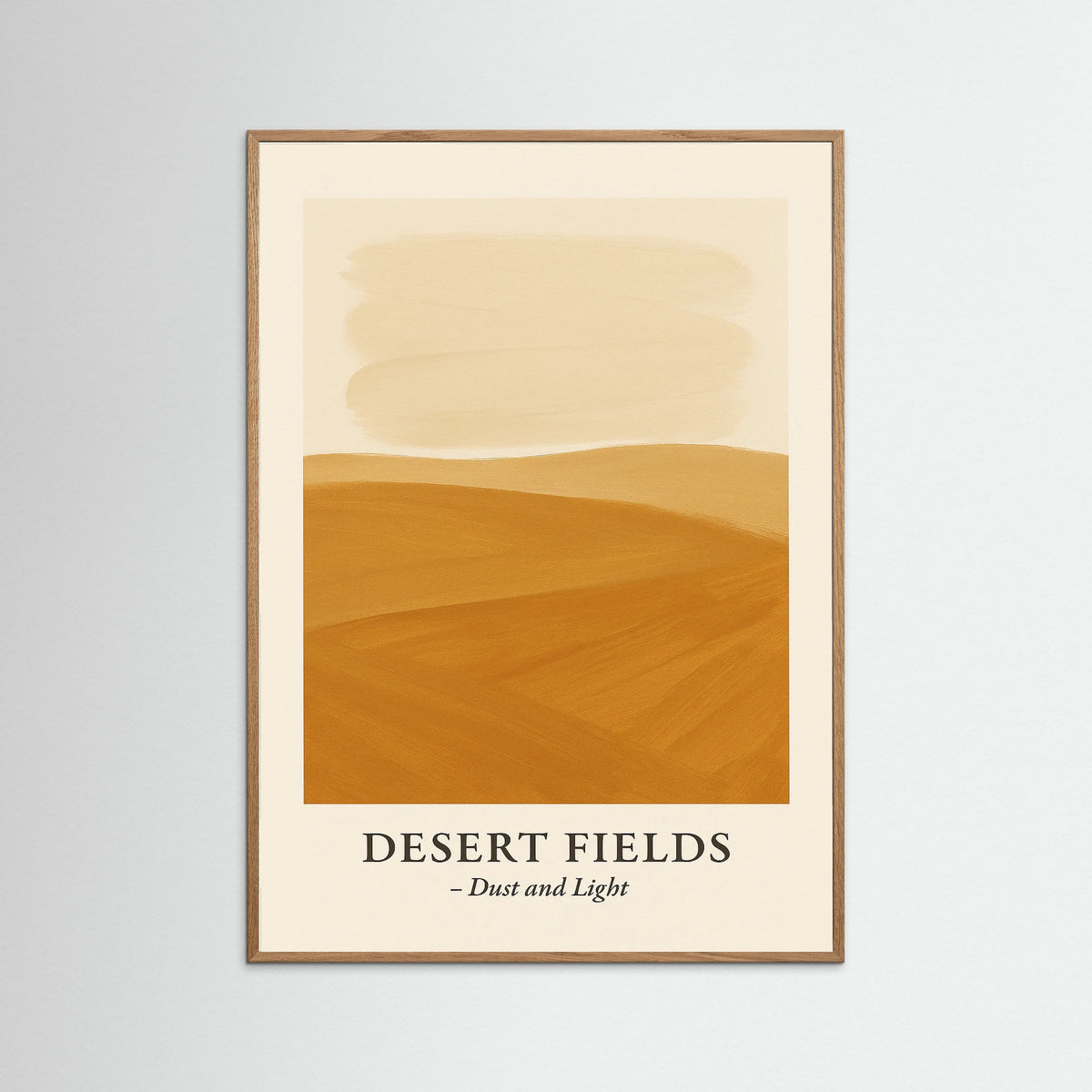 Oak Nature Desert fields